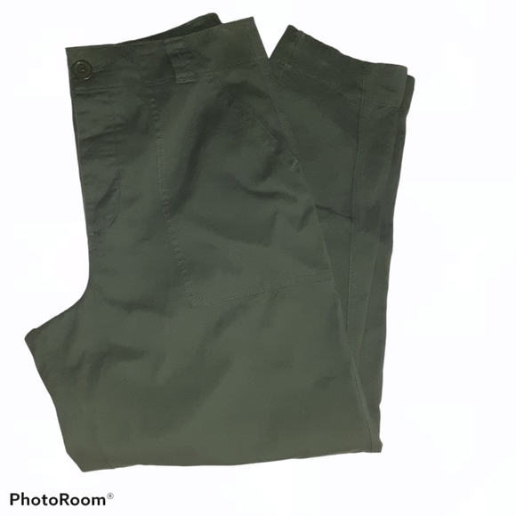 Asos design slim leg combat green pants size 10 - Picture 4 of 8